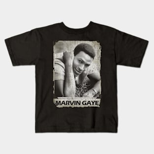 Marvin Gaye - Vintage in Frame Kids T-Shirt